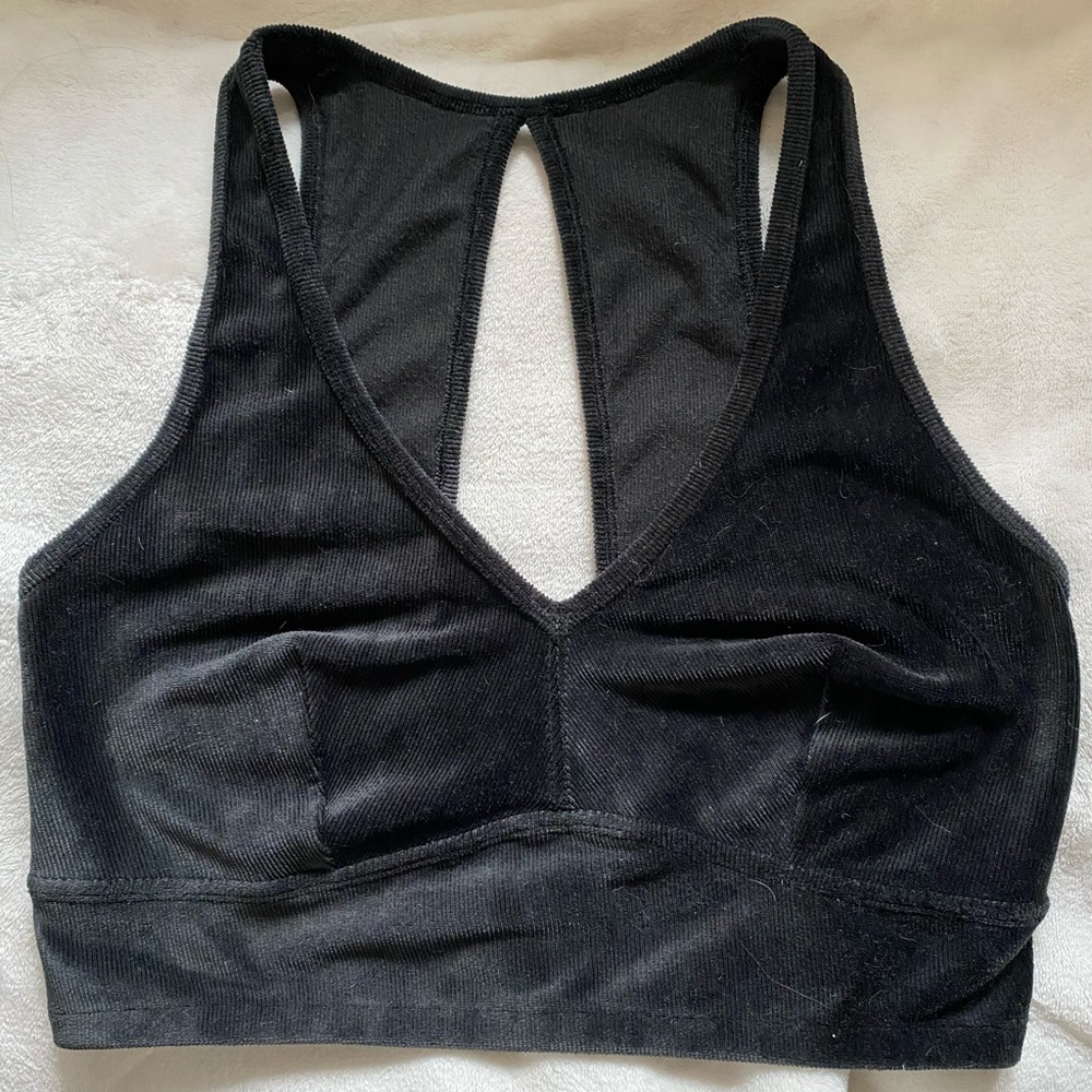 Velour Sports bra
